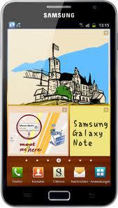 Смартфон Samsung Galaxy Note GT-N7000 Blue - Нижнеудинск